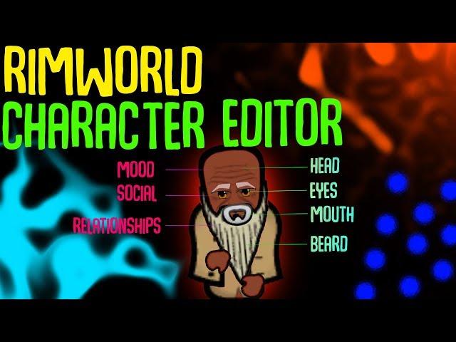 Create Your Perfect Rimworld pawn with the Character Editor Mod - Rimworld Mod Showcase