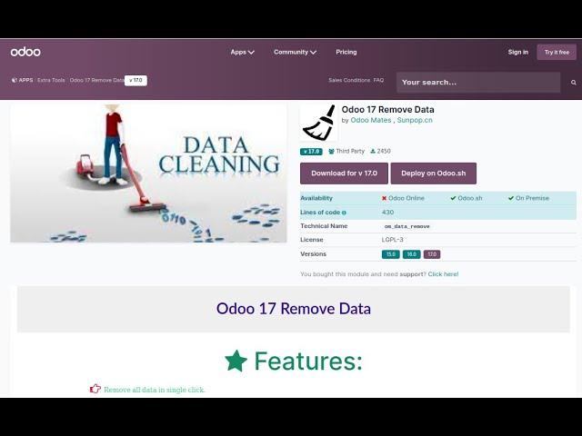 Remove Data || Clear Transaction Data From Odoo Database