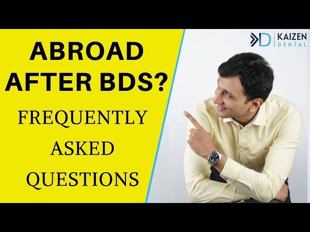 Abroad After BDS (FAQs) 2024