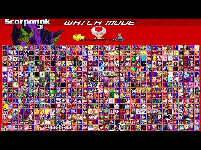 NintendoSwitch MUGEN Mayhem Crossover - Full Char Roster