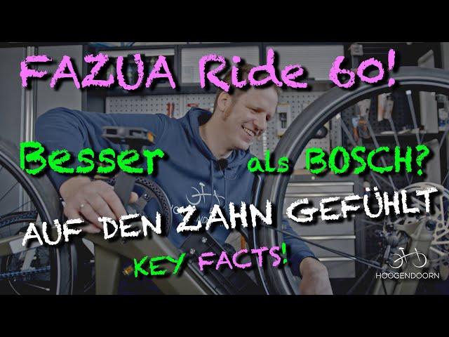 Fazua Ride 60 - Ein Antrieb aus dem Hause Porsche?