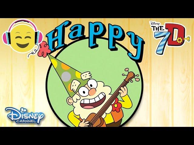 The 7D | He's a Happy Guy | Official Disney Channel UK