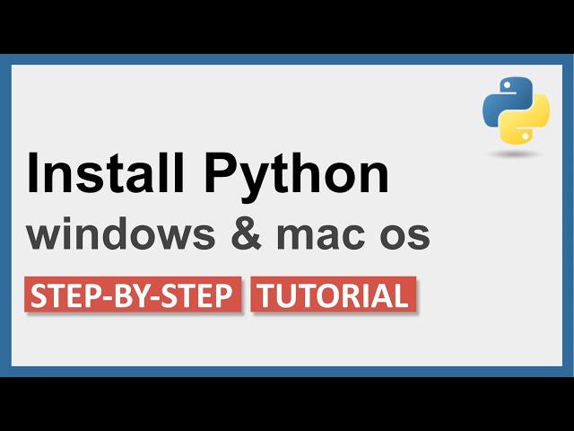 Easy way to Install and Setup Python on Windows & Mac OS | Step by Step 🟢