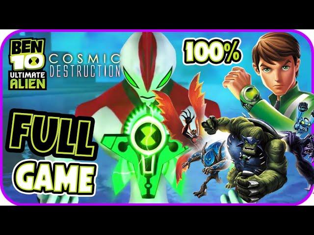 Ben 10 Cosmic Destruction Walkthrough 100% FULL GAME Longplay (PS3, X360, PS2, PSP, Wii)