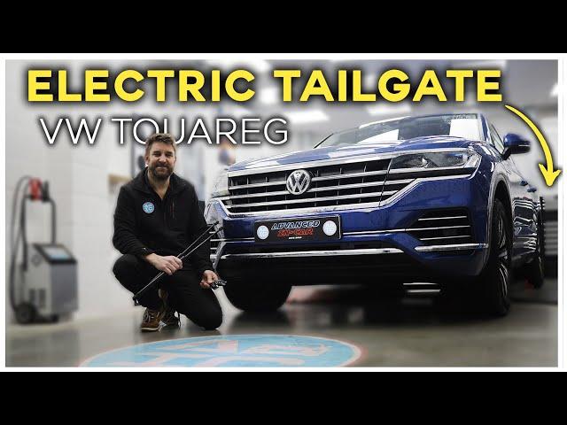 Improve Your VW Touareg With Electric Tailgate! Watch The Full Process Here!