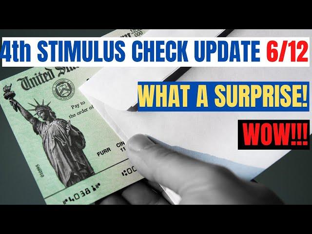 HUGE Fourth Stimulus Check Update (Surprise Good News)
