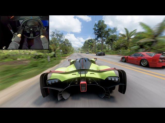 Aston Martin Valkyrie AMR Pro (Unbeatable Goliath) - Forza Horizon 5 | Thrustmaster T300RS