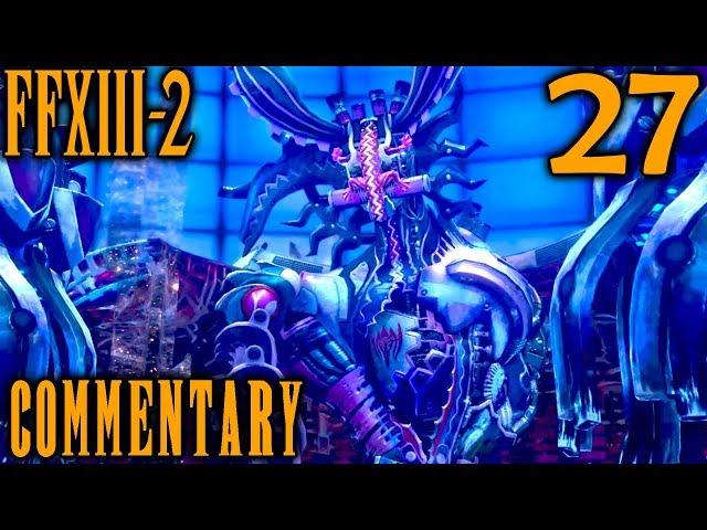 Final Fantasy XIII-2 Walkthrough Part 27 - Proto Fal'Cie Adam Boss Battle (Augusta Tower 200 AF)