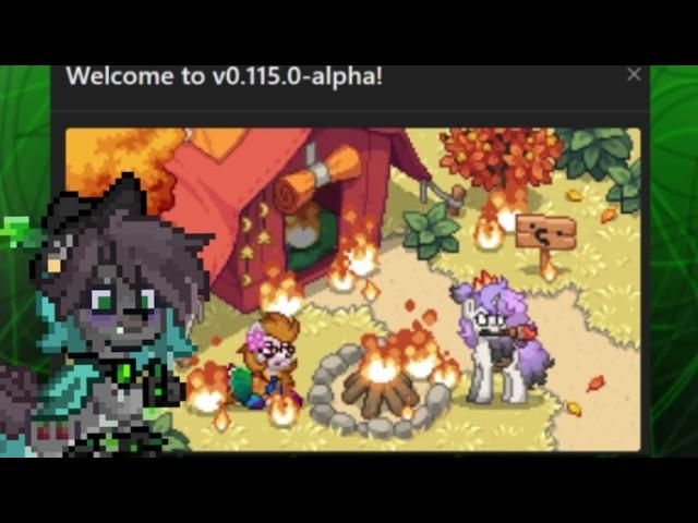 Обновление 0.115.0  Пони таун \ Pony Town \ Рп лагерь точно выйдет на новый уровень