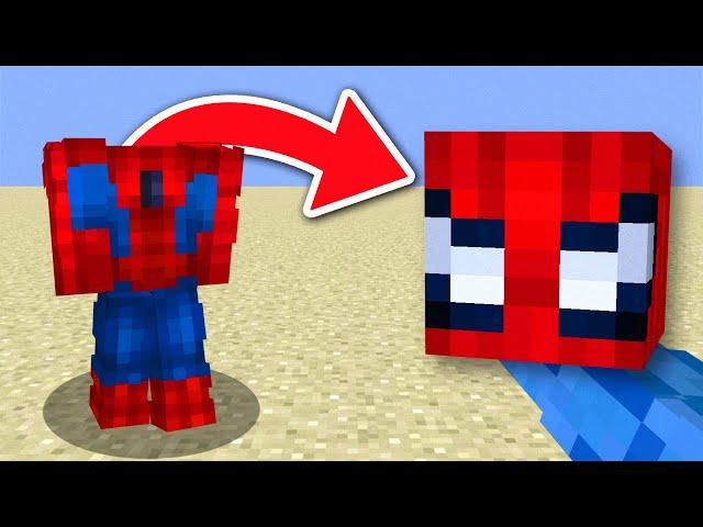 Minecraft But I Can Steal Superhero Parts