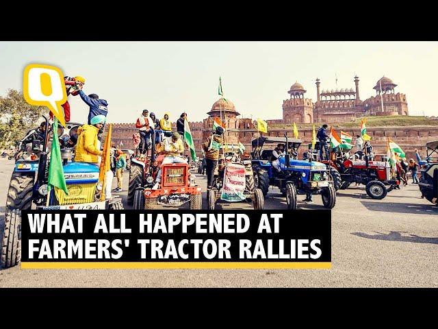 Farmers' Republic Day Tractor Rallies: A Timeline of Events | The Quint