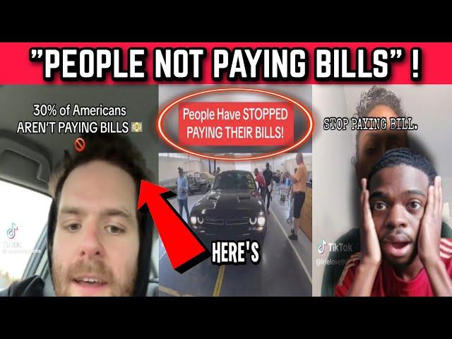 TikTok vents about inflation and Not Paying Bills Reaction!