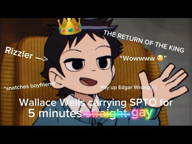 Wallace Wells carrying SPTO for 5 minutes gay