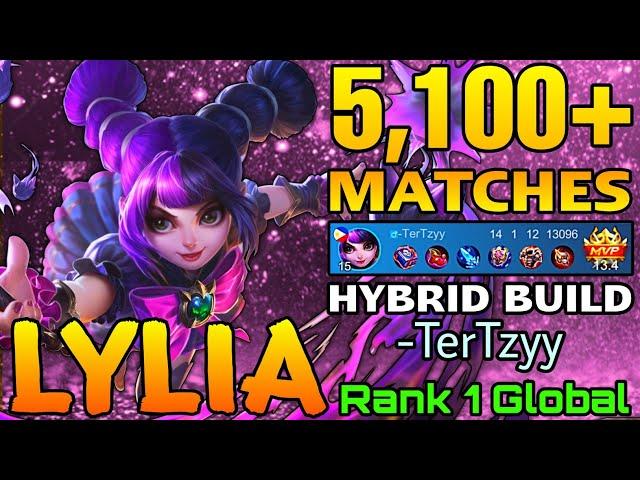 5,100+ Matches Lylia with Hybrid Build! - Top 1 Global Lylia by -TerTzyy - Mobile Legends