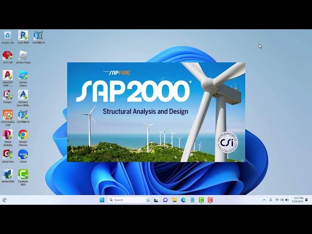 sap2000V24 installation in windows 11