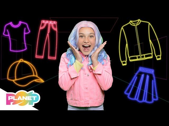 Fashion Show | Clothes  Song | ESL Kids Songs | English For Kids | Planet Pop | Learn English