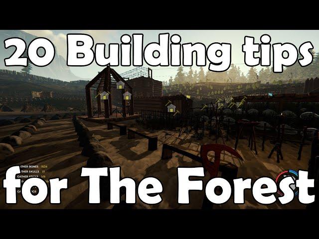 20 Building Tips for The Forest Survival Game