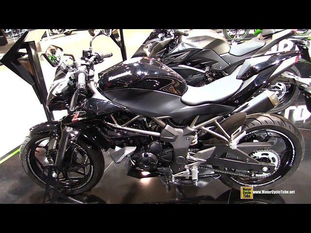 2015 Kawasaki Z250 SL - Walkaround - 2014 EICMA Milan Motorcycle Exhibition