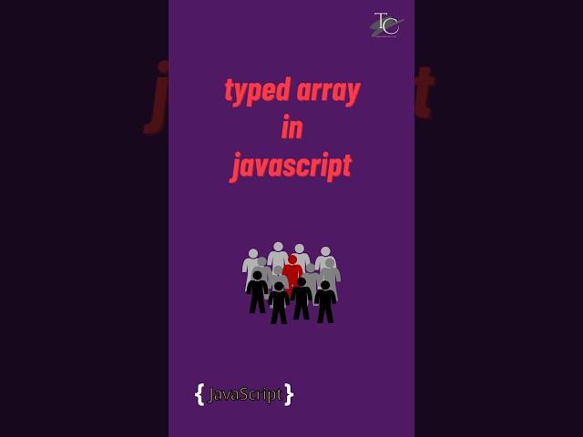 typed array in javascript | #javascript tutorial in 1 minutes #coding #programming #modern