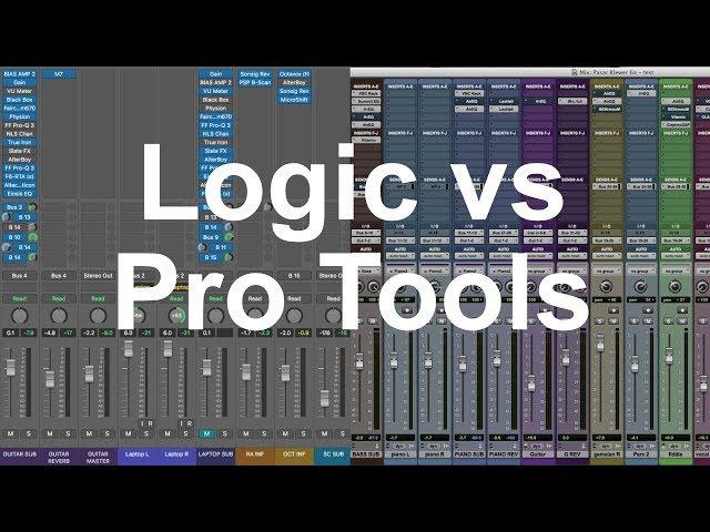 15 reasons why Logic is better than Pro Tools for mixing