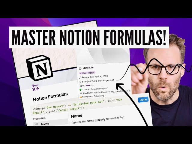 10 Essential Notion Formulas You Should Know & How I Use Them!