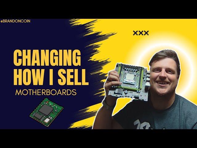 Problems Selling Motherboards