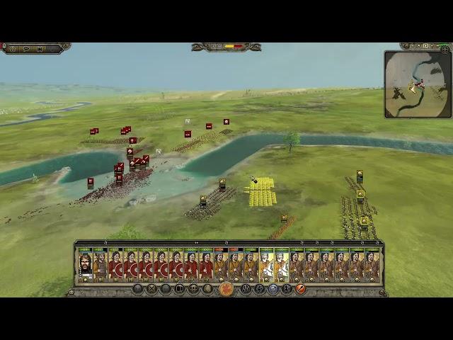 Massacre on River Crossing. Age of Charlemagne | Attila Total War