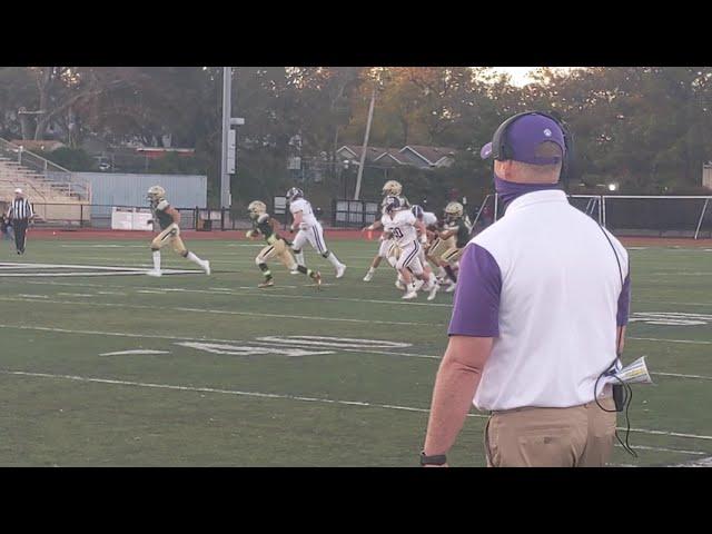 John Volker breaks a 56-yard TD run