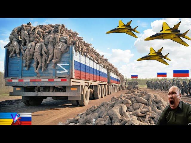 PUTIN UNDERSTIMATED  NATO! Ukrainian  Fighter Jets & Helicopters Attack on Russian Army Convoy_GTA 5