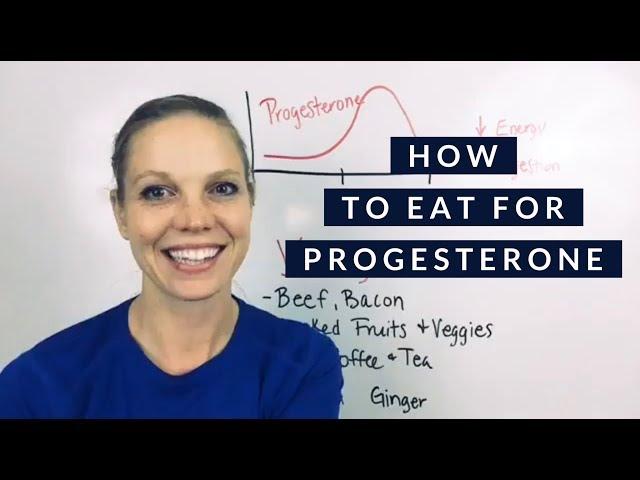 How can I eat for progesterone?