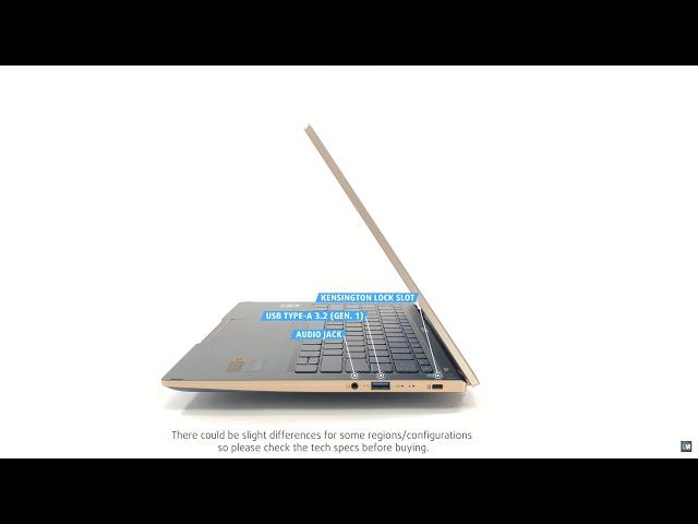  Acer Swift 5 (SF514-56T) - Ports info and 360º look