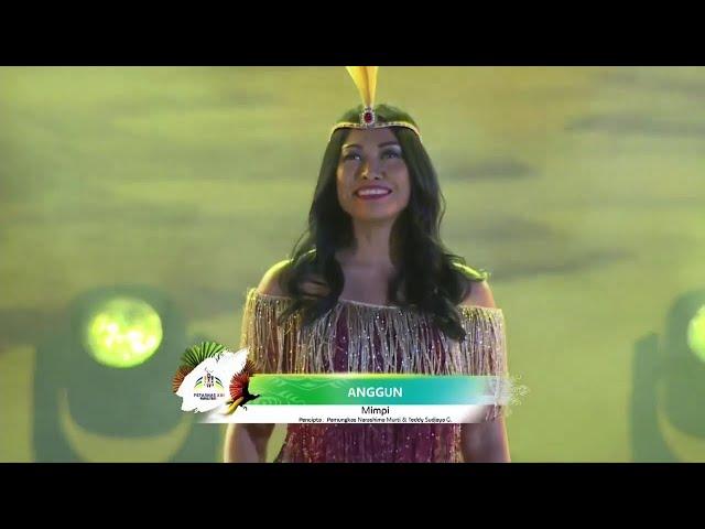 Anggun at Pembukaan Peparnas XVI Papua 2021