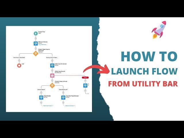 How to Launch Lightning Flow from Utility Bar | #Salesforce #Flow