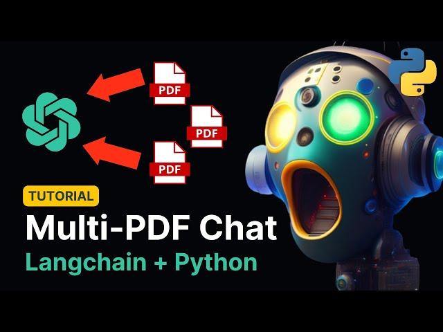 Chat with Multiple PDFs | LangChain App Tutorial in Python (Free LLMs and Embeddings)