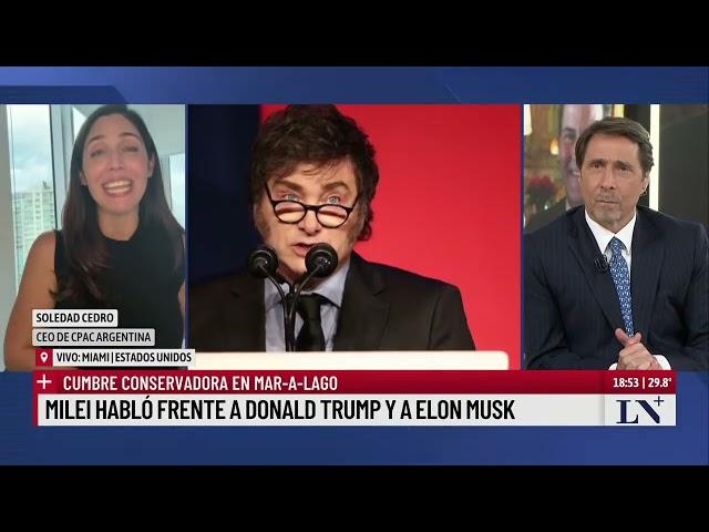 Milei se reunió con Trump, Elon Musk y Stallone. El análisis de Soledad Cedro.