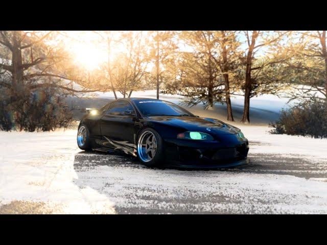 Drifting Lakeshore City Winter Edition | Modded Need for Speed Unbound Gameplay on PC