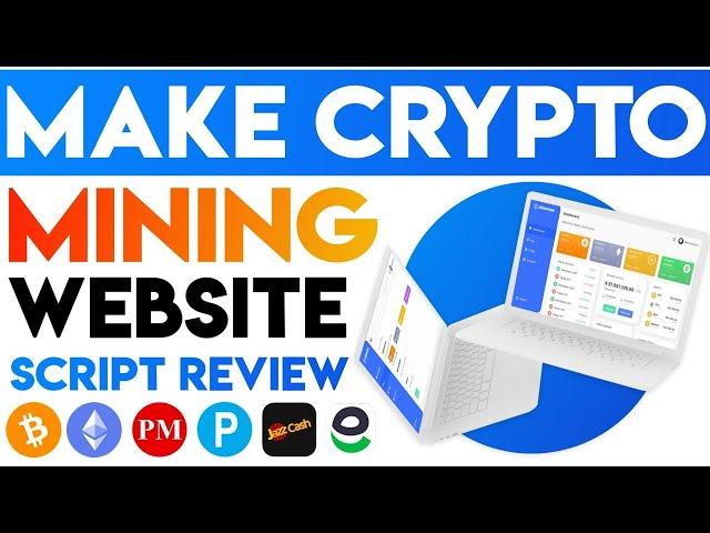 How To Make Crypto Mining Website | Create a Professional Mining Website | Mines Cryptocurrency 2024