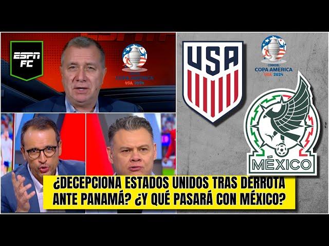 COPA AMÉRICA. FRACASO TOTAL si MÉXICO y ESTADOS UNIDOS quedan fuera de la fase de grupos | ESPN FC