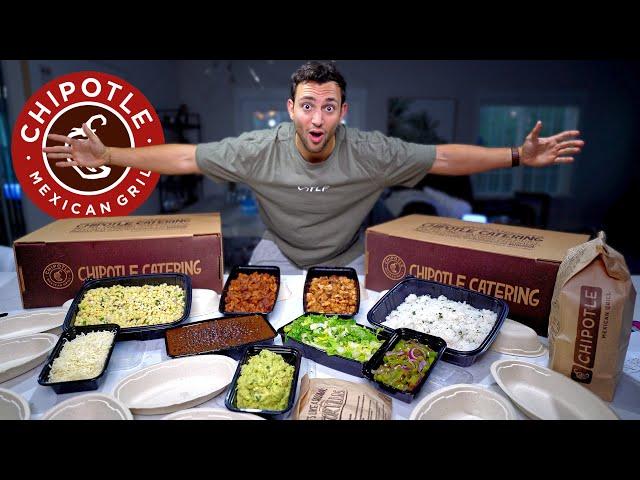 Simple Meal Prep Hack?! Chipotle Catering vs Traditional Meal Prep!