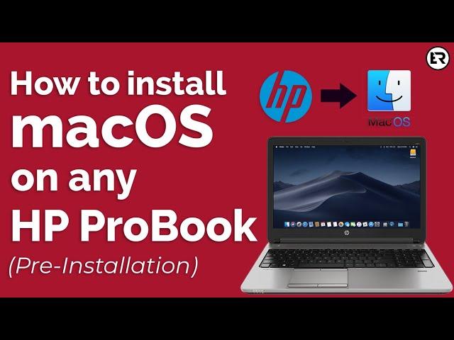 How to install macOS on HP ProBook without Mac (2020) | PRE-INSTALLATION