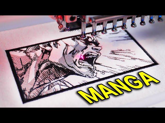 How to EASILY Make Embroidery Design | Manga Panels on Design Doodler Tutorial