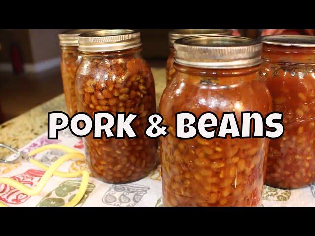 How to Home Can Pork & Beans