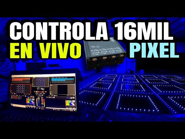 Control que Trasmite Video A MAS DE 16 MIL Led Pixel !!