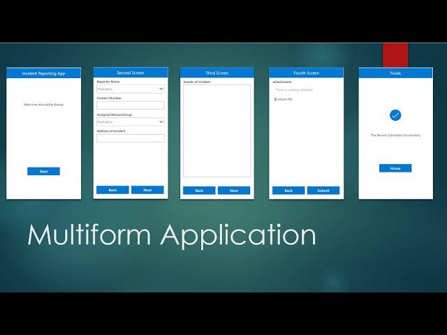 PowerApps Basics -2: Multiform Submit