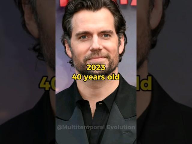 HENRY CAVILL DEVOLUTION (2023-2001) #shorts