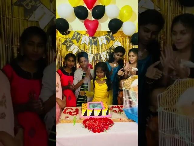 Pooja Birthday celebration ️#birthday  #celebration #viral #youtube #ncs #harishnayakdancer