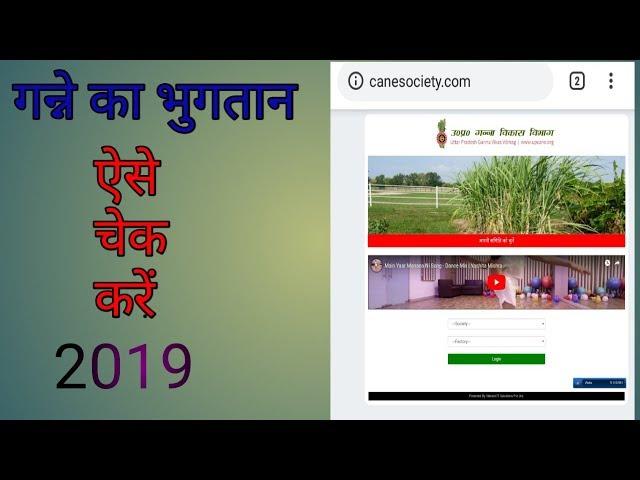 हर मिल का गन्ना भुगतान कैसे चेक करें 2019 | गन्ना भुगतान 2019