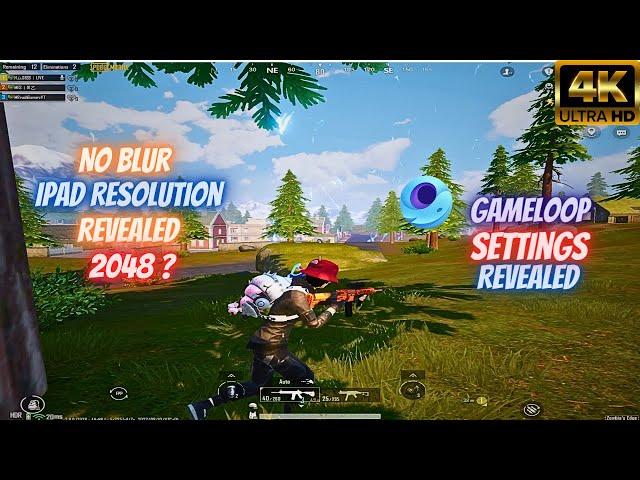 Resolution Better Then 1440x1080 - Resolution Revealed With Gameloop Settings - PUBG Mobile - IKZ