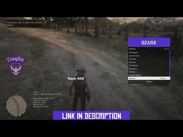 [UNDECTED] Red Dead Redemption 2 ONLINE Mod Menu WORK | RDR ONLINE CHEAT