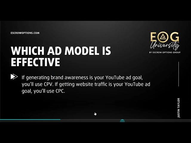 YouTube Ads for Real Estate Masterclass